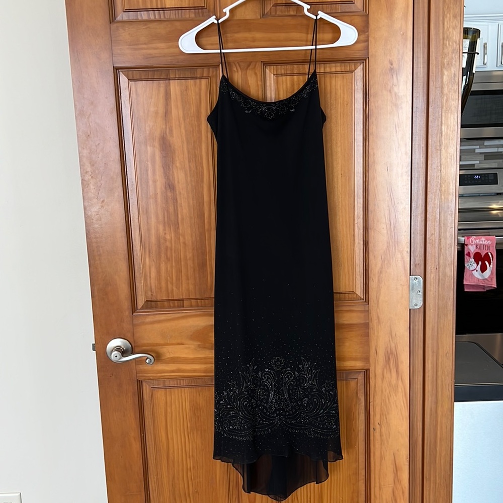 Byer Too! Vintage, formal black dress